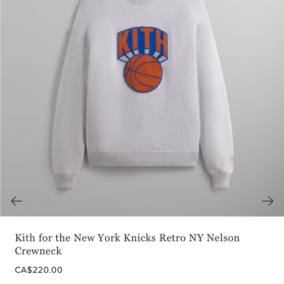 KITH for NY Knicks Retro Crewneck - Picture 6 of 8